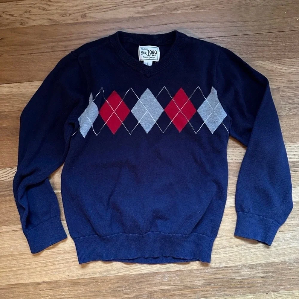 Children’s Place-sweater lot bundle of 3 sweaters Size 5/6  boys